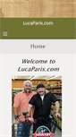 Mobile Screenshot of lucaparis.com